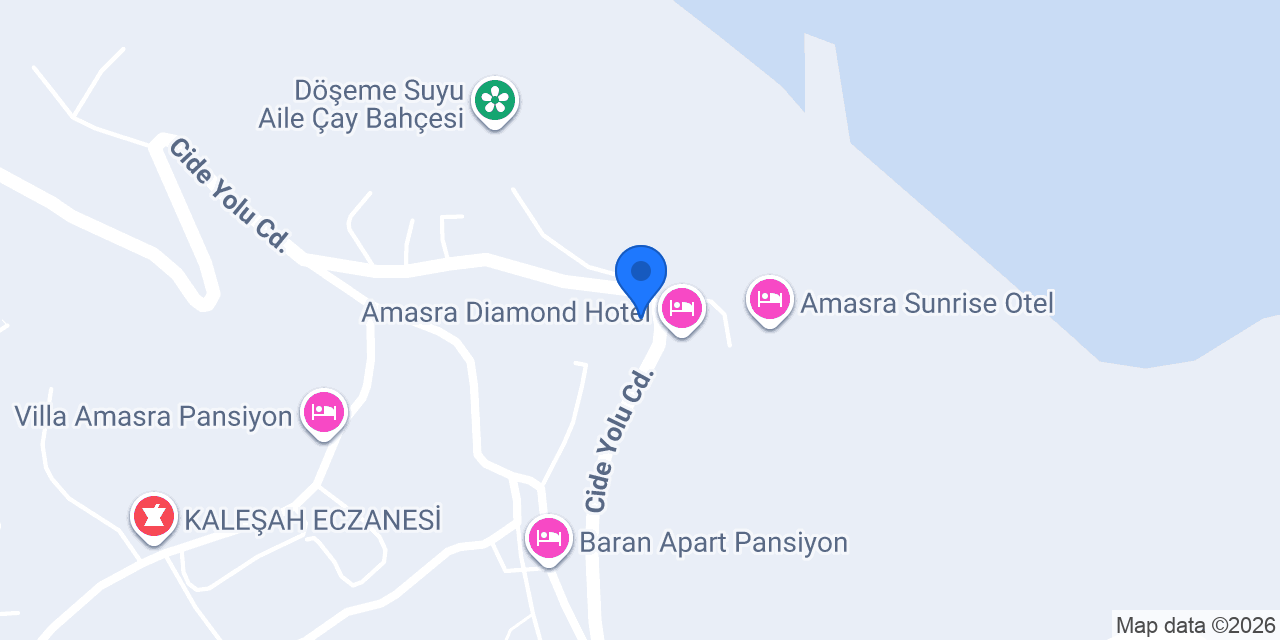 AMASRA CEYLİN OTEL konumu