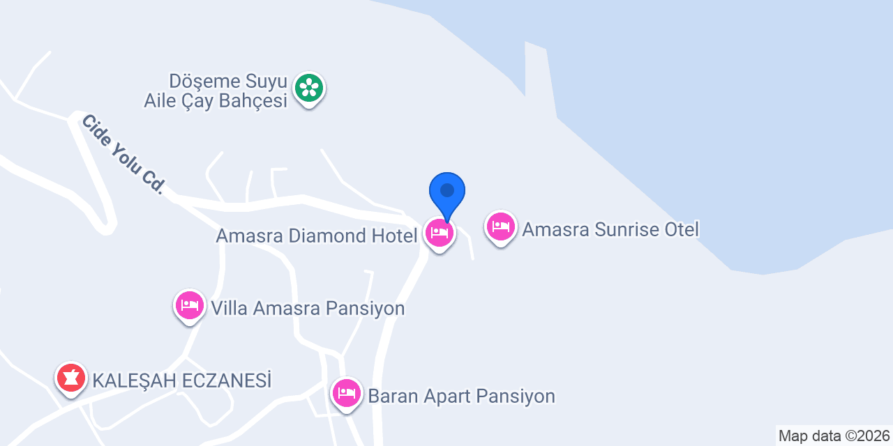 Lara Butik Otel konumu
