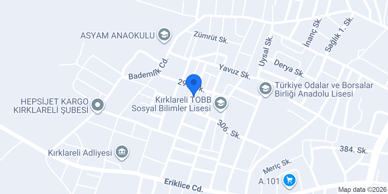 Asya Sert Tercüman konumu