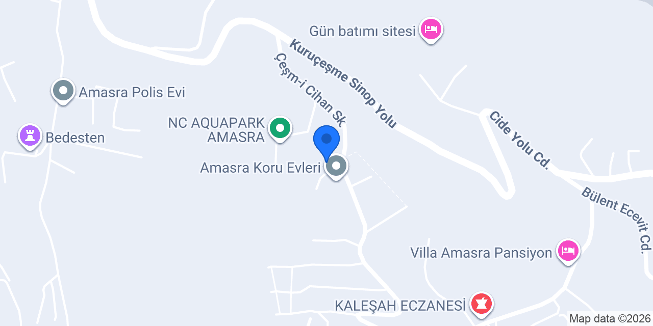 Amasra Hükümet Konağı konumu
