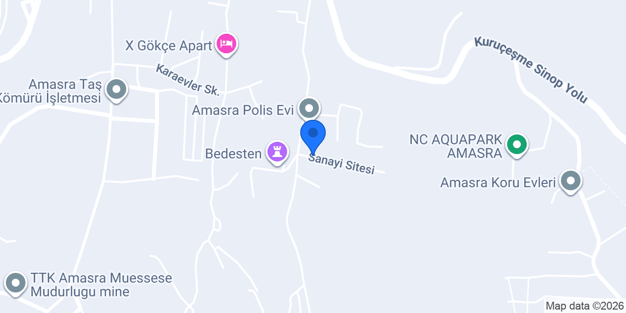 Öztan Mobilya konumu