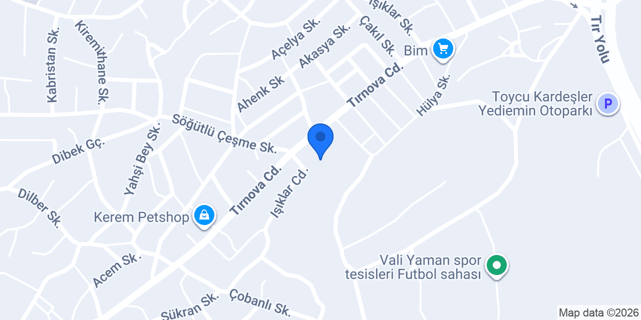 Doğan Işıklar İlkokulu konumu