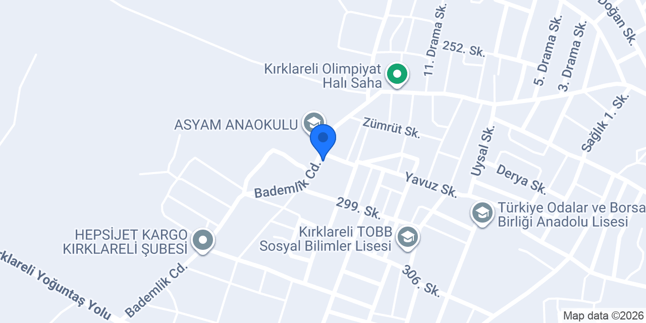 Bektaş Apart konumu