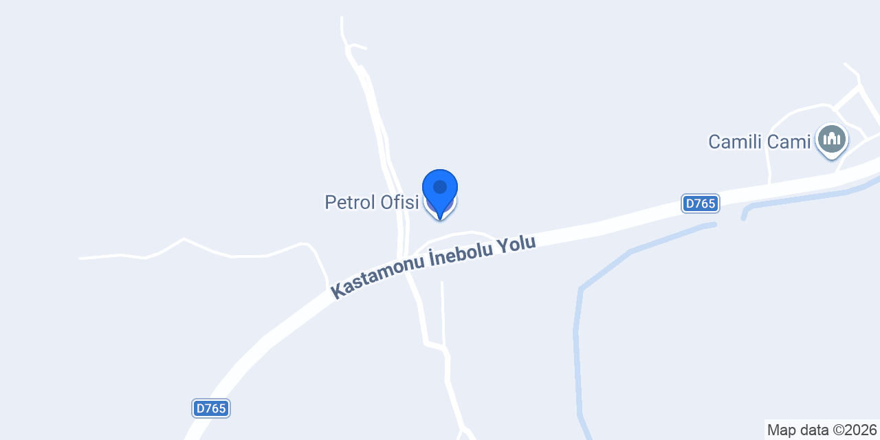 Petrol Ofisi konumu