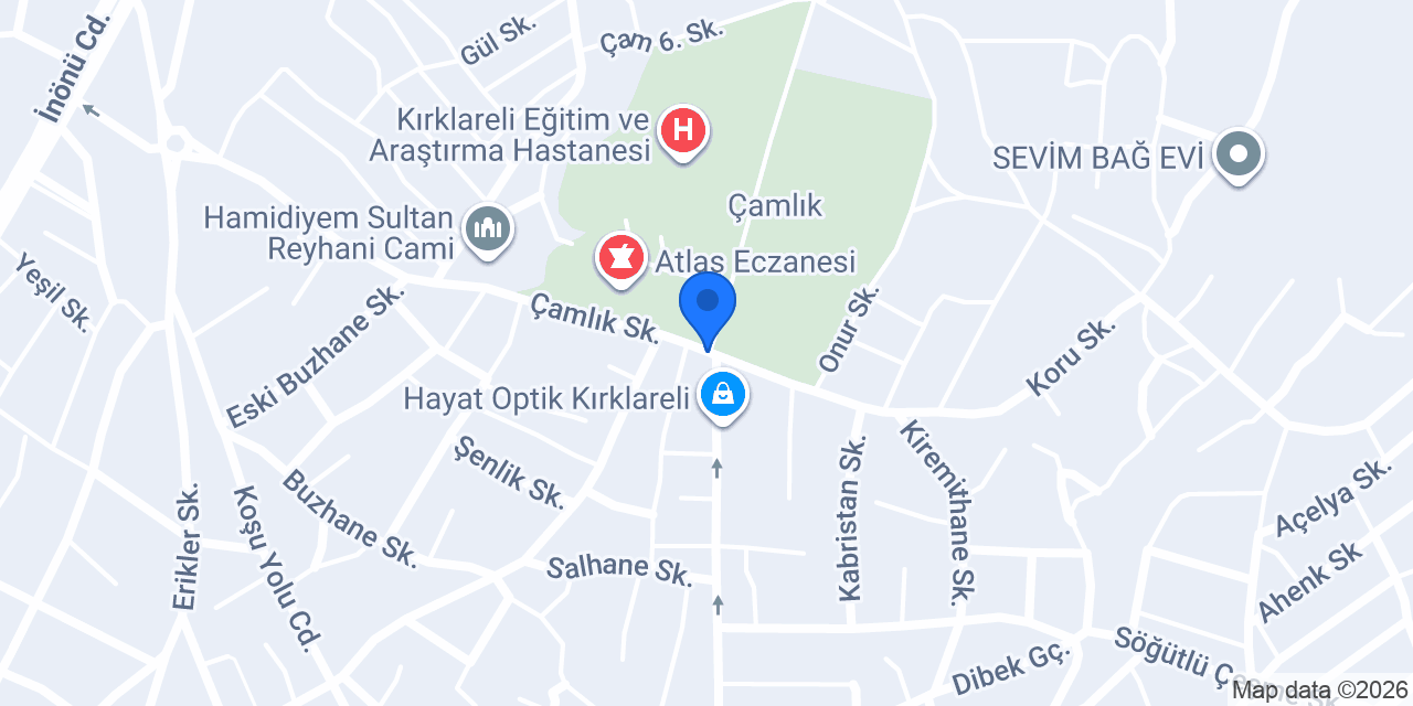 ONUR ECZANESİ konumu