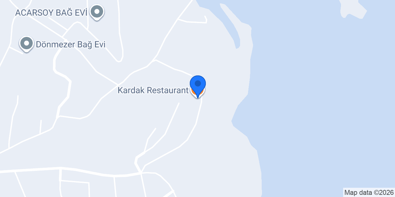 Kardak Restaurant konumu