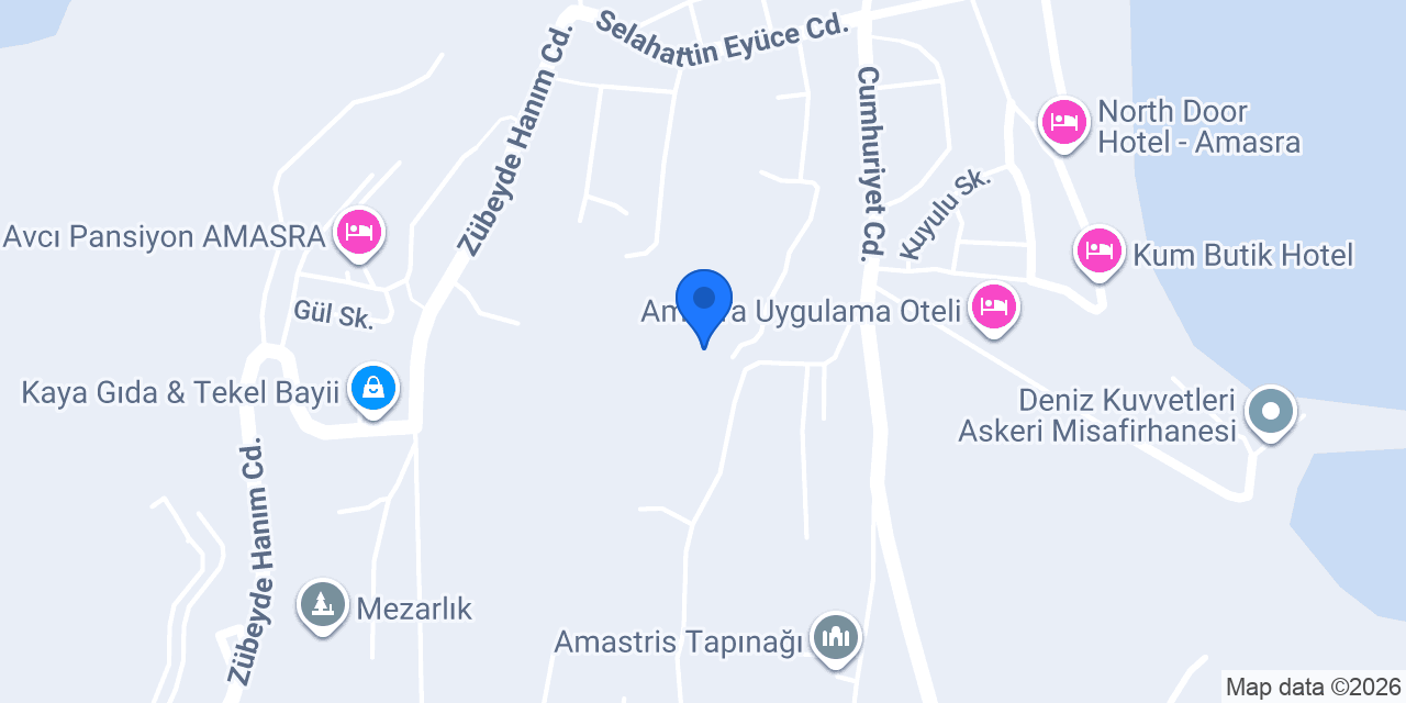 Amasra Otelcilik Ve Turizm Meslek Lisesi konumu