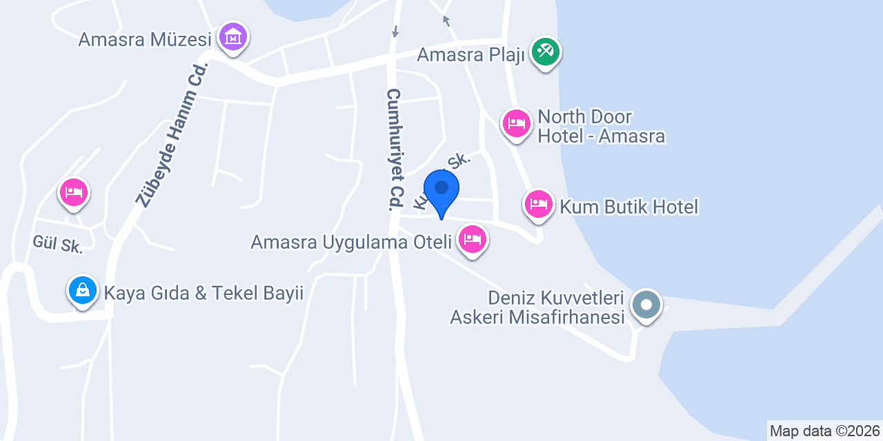 Metin Ev Pansiyon konumu
