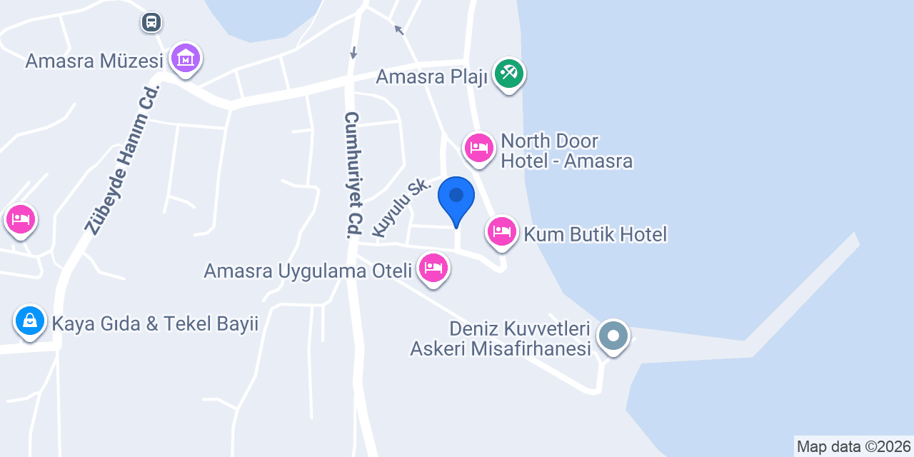 Faika Pansiyon konumu
