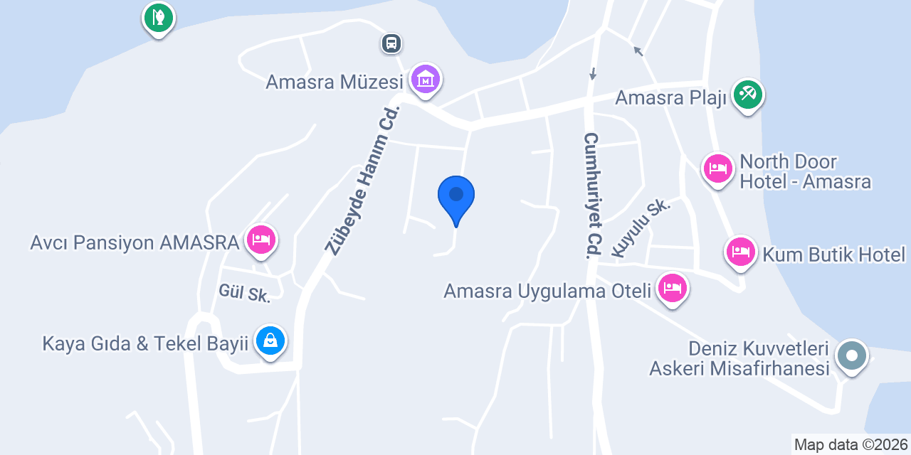 Amasra Mal Müdürlüğü konumu