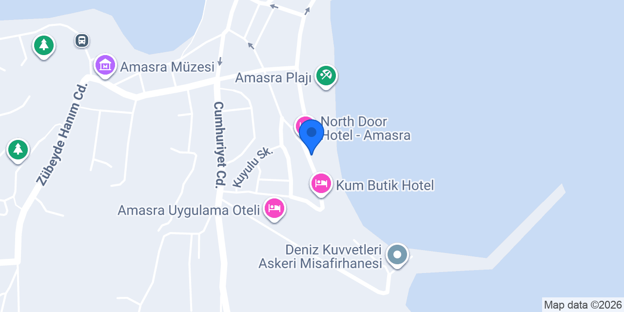 Amastris Cafe & Bistro konumu