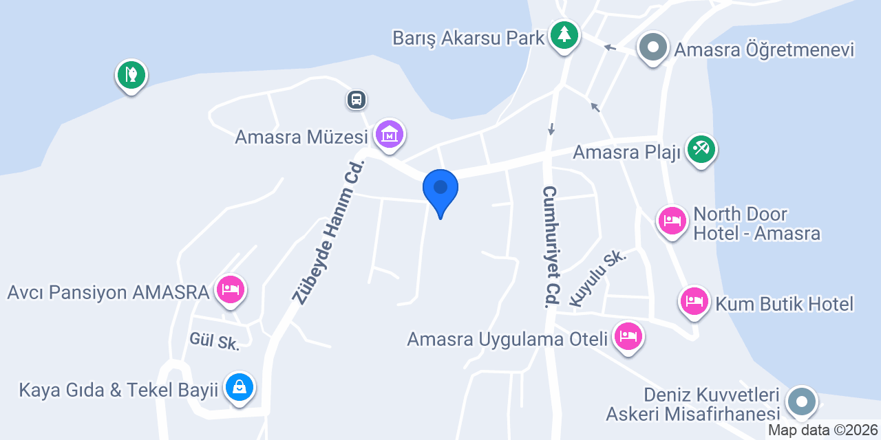 Amasra İmam Hatip Ortaokulu konumu