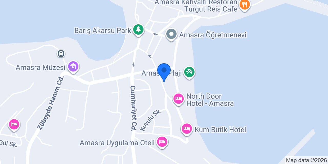 Susam Kafe konumu