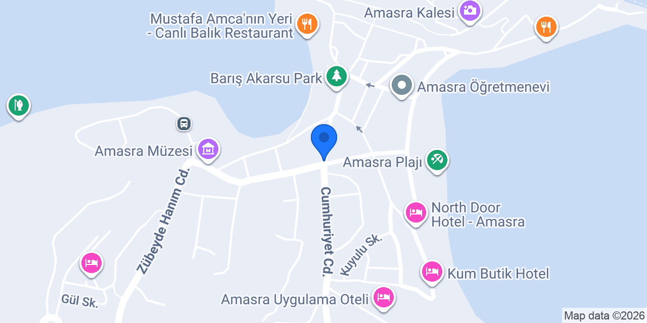 Amasra Taksi Muhammet Aksu konumu