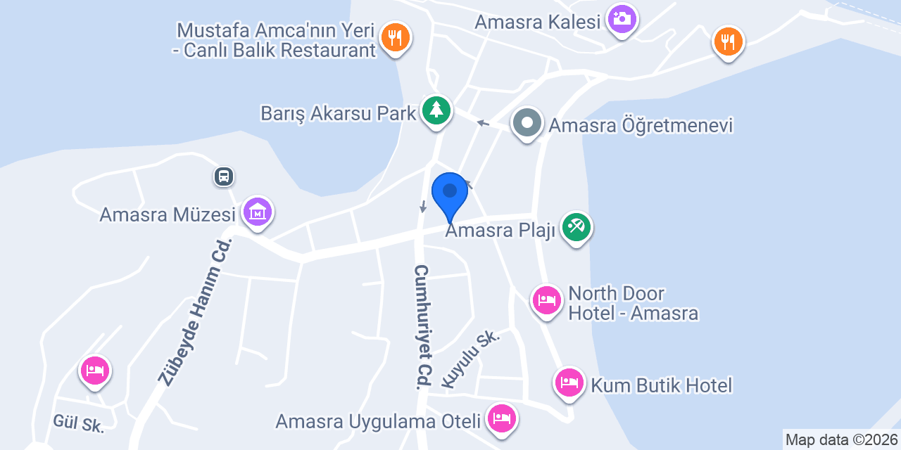 Aydın Biblo Amasra Hediyelik Eşya konumu