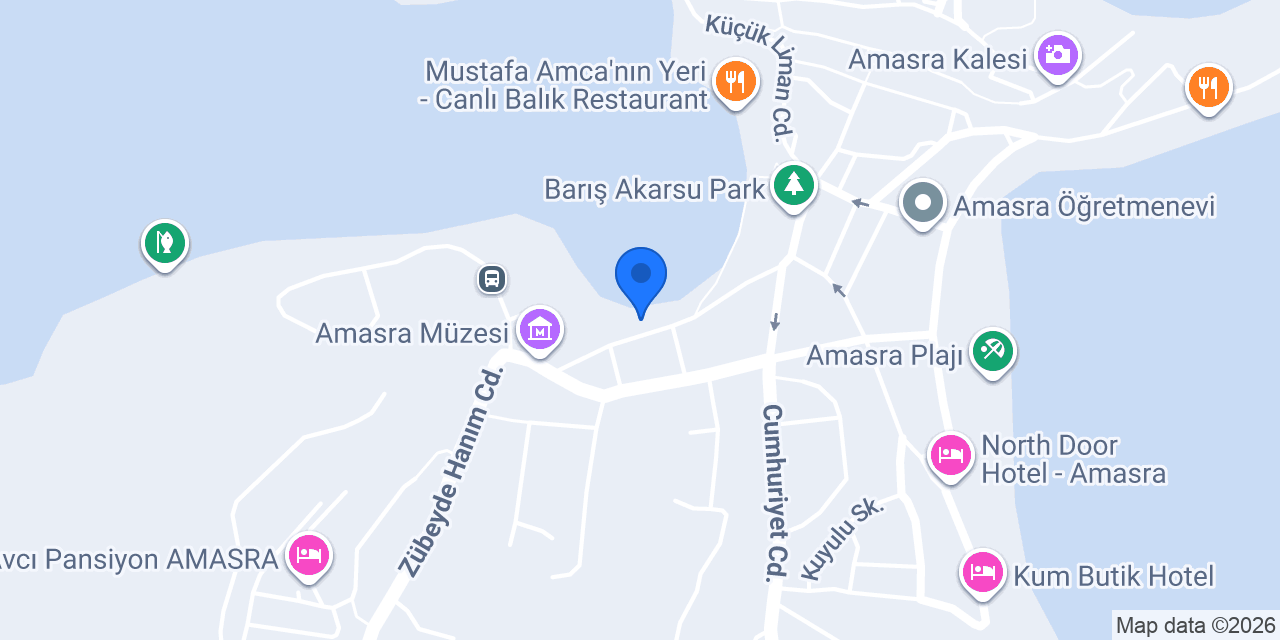 Özgün Cafe Bistro konumu