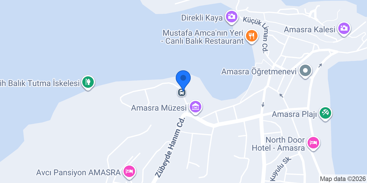 ROTA CAFE AMASRA konumu