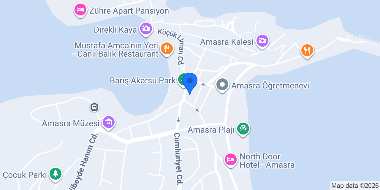 Helvacı Ali Amasra konumu