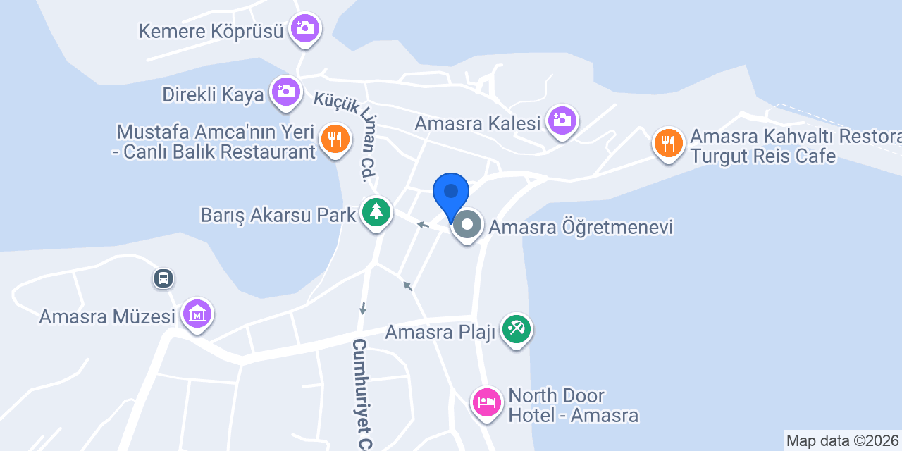 Amasra Sofrası konumu