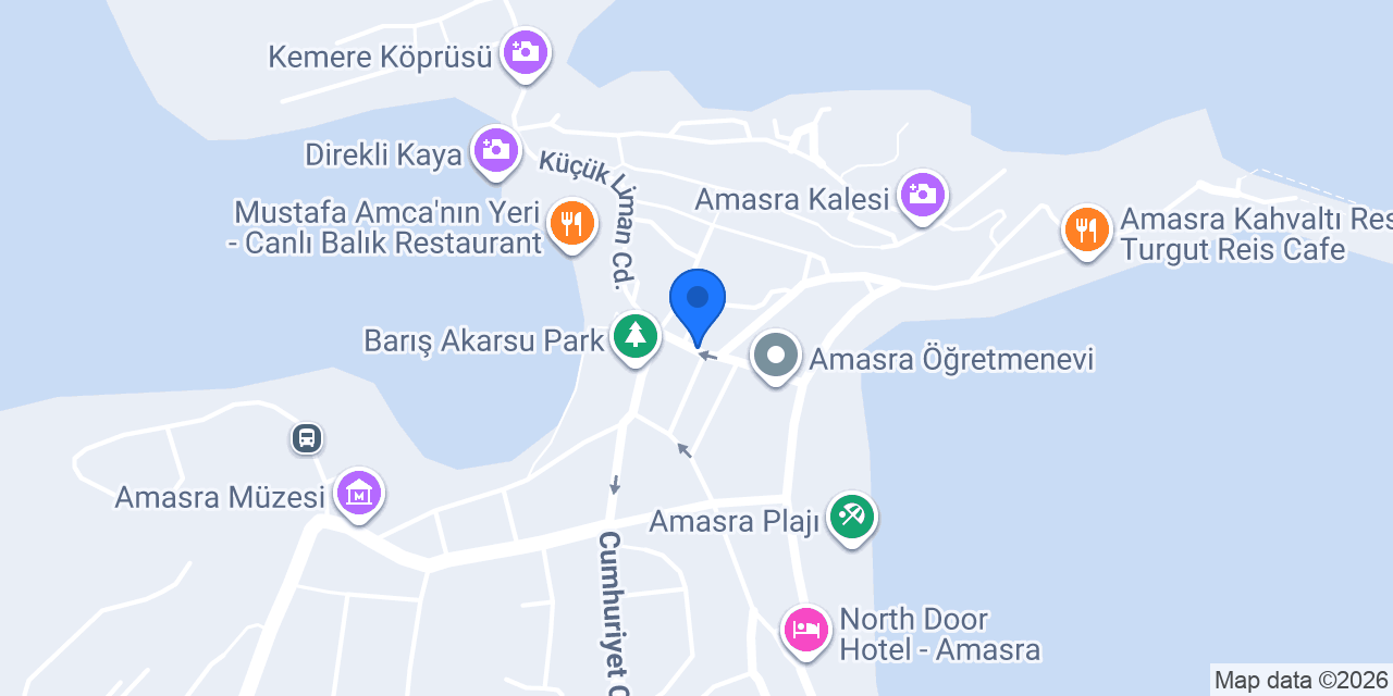 KARADENİZ PİDE AMASRA AYDIN USTA konumu