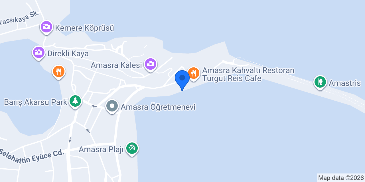 Kaptan Balık Tekne Restaurant konumu