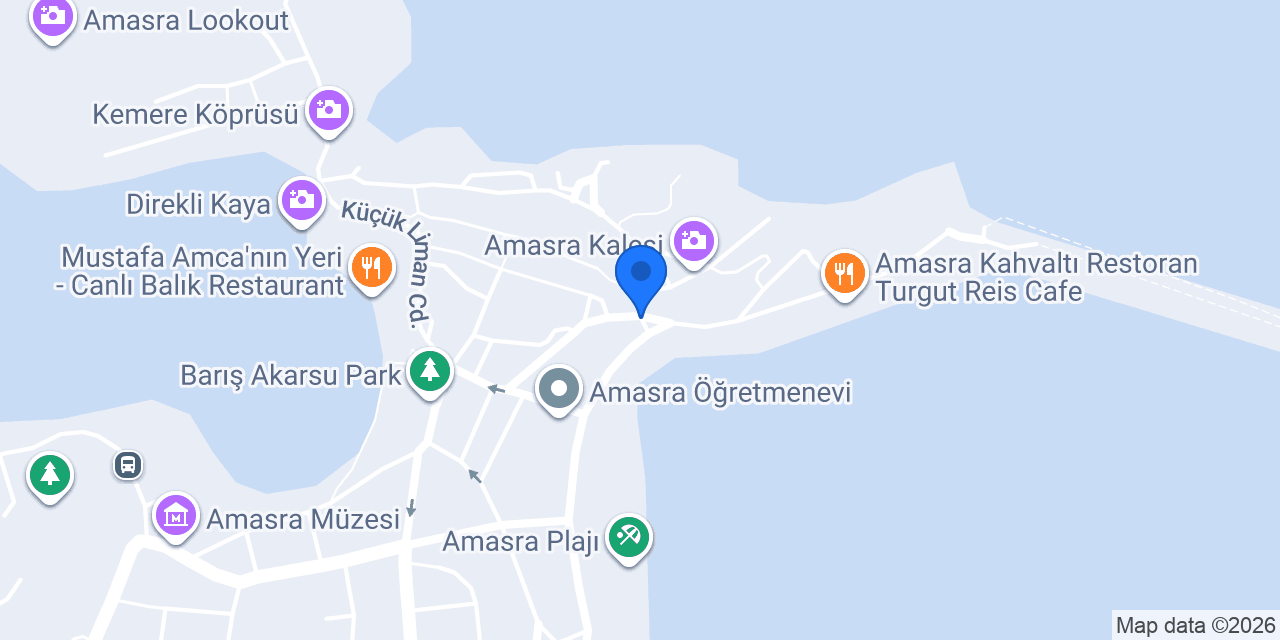 Marina Pansiyon konumu