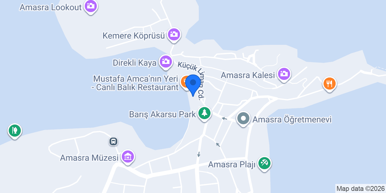-Günbatımı Balık- Restoran “İbrahim Amca’nın yeri” konumu
