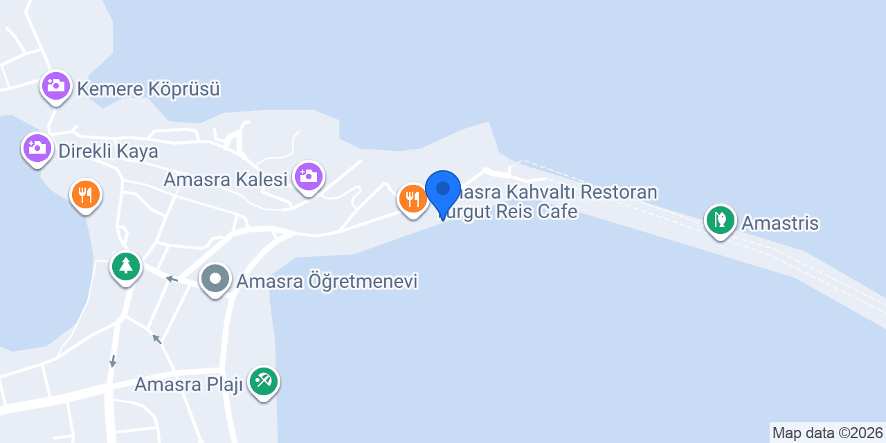 Amasra Balık Restaurant konumu