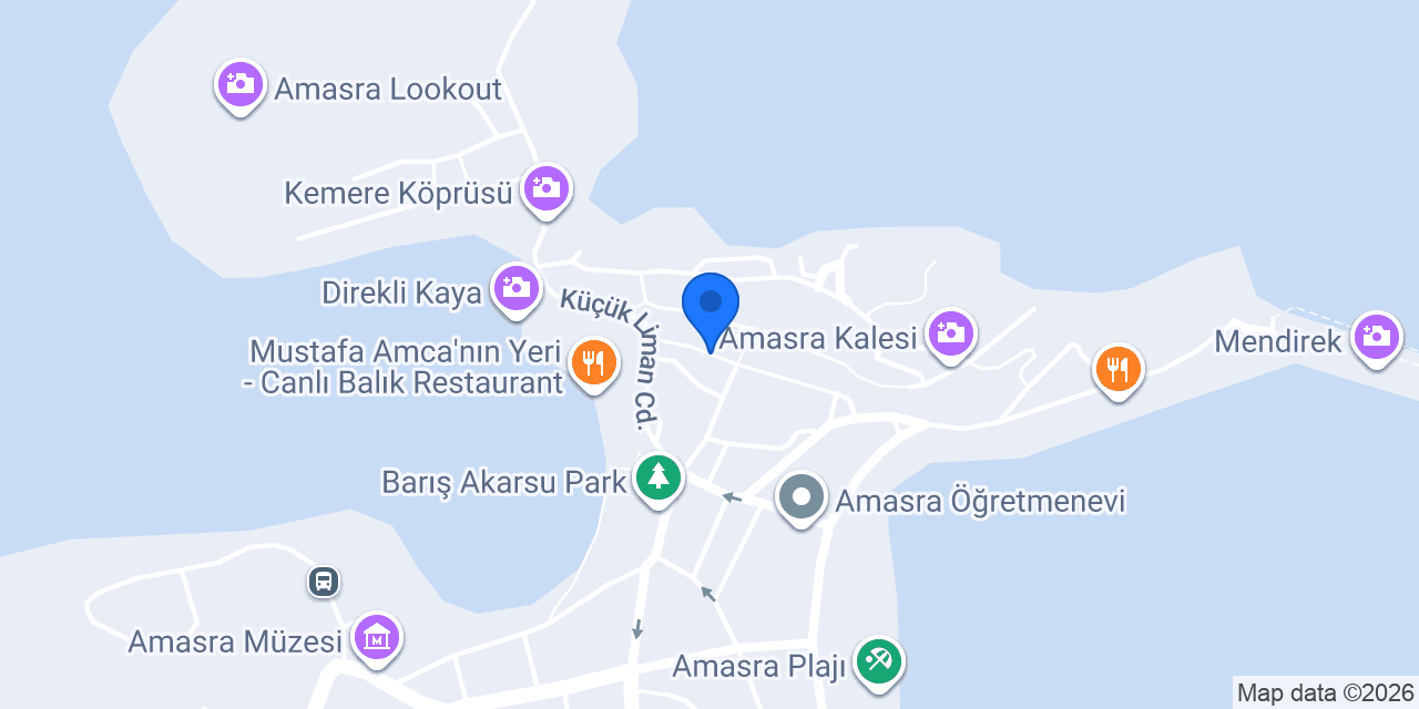 Çarşı Marin Denizer Pansiyon konumu