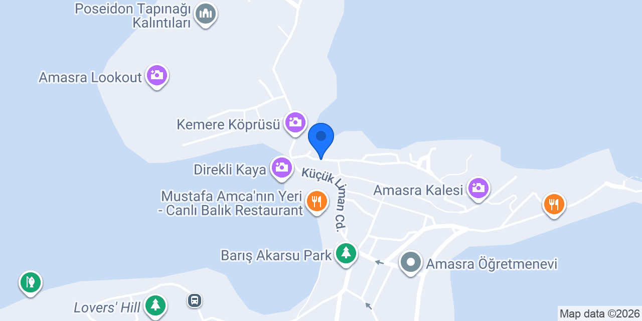 Basaran Pansiyon konumu