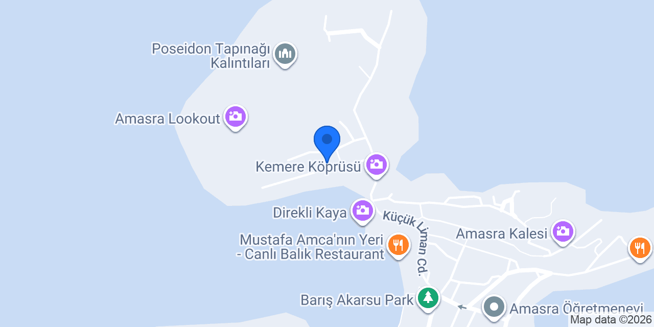 İkizler Apart Pansiyon konumu
