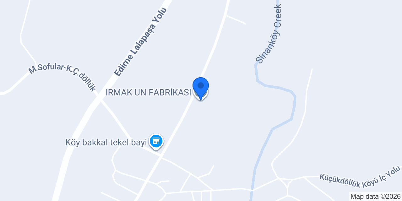 IRMAK UN FABRİKASI konumu