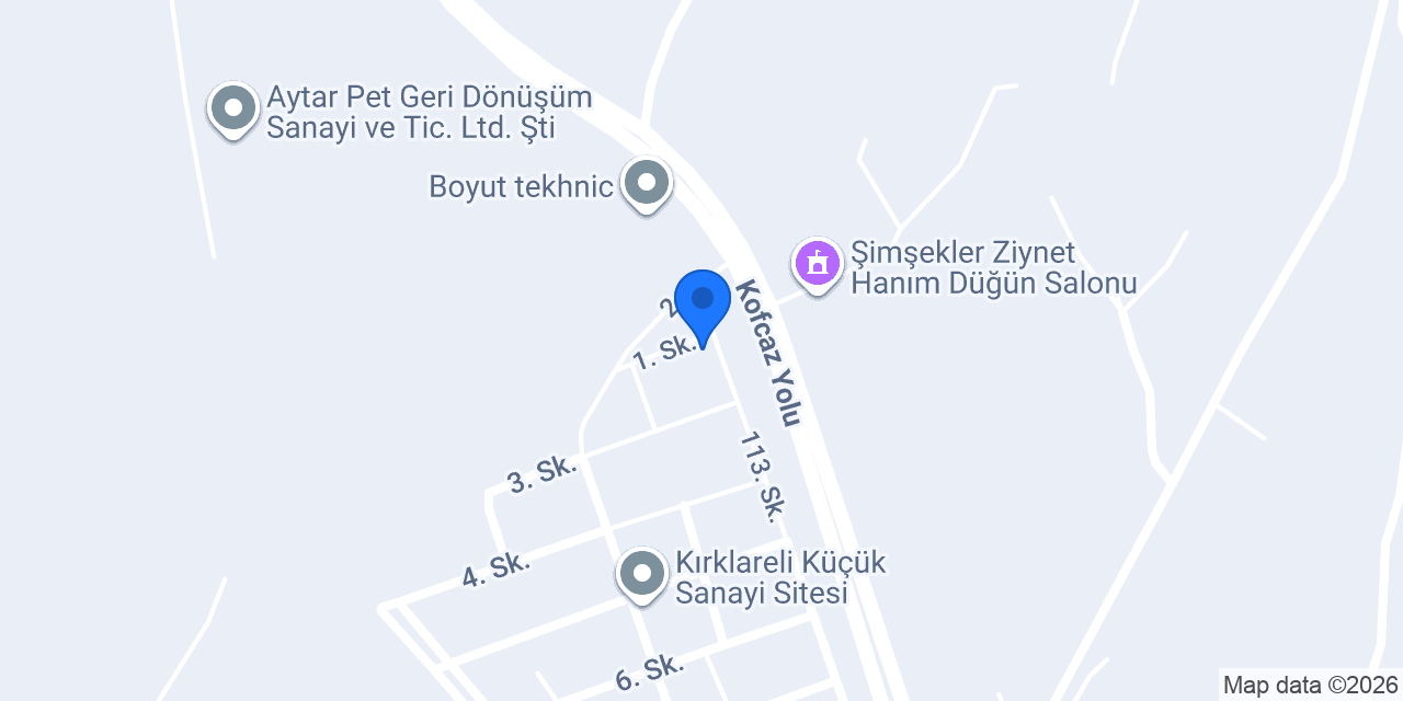 Zirve Yapı Ray Kapak Sistemleri konumu