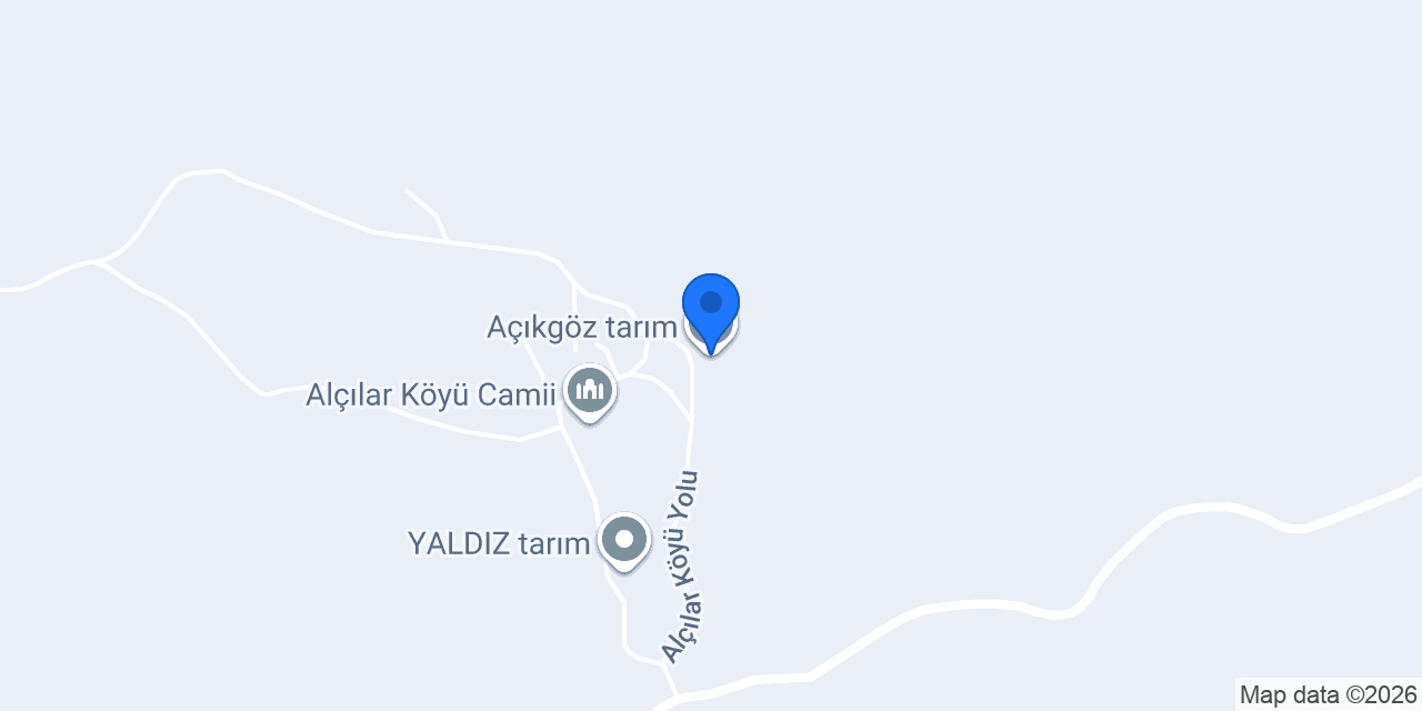 Açıkgöz tarım konumu