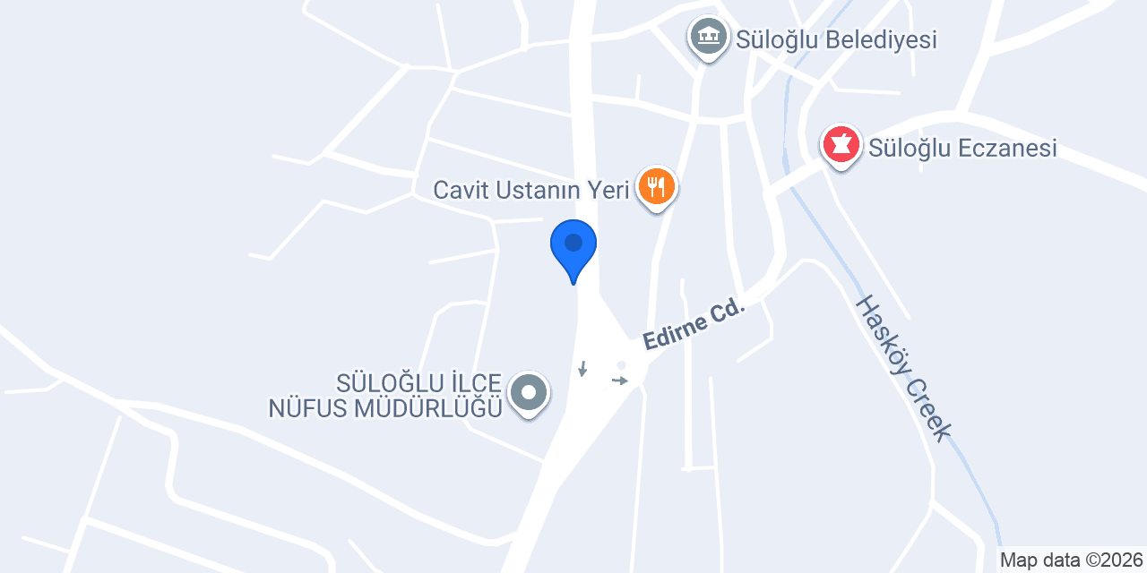 Süloğlu İlkokulu konumu