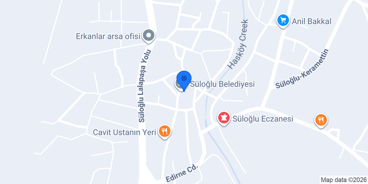 Süloğlu Belediyesi konumu