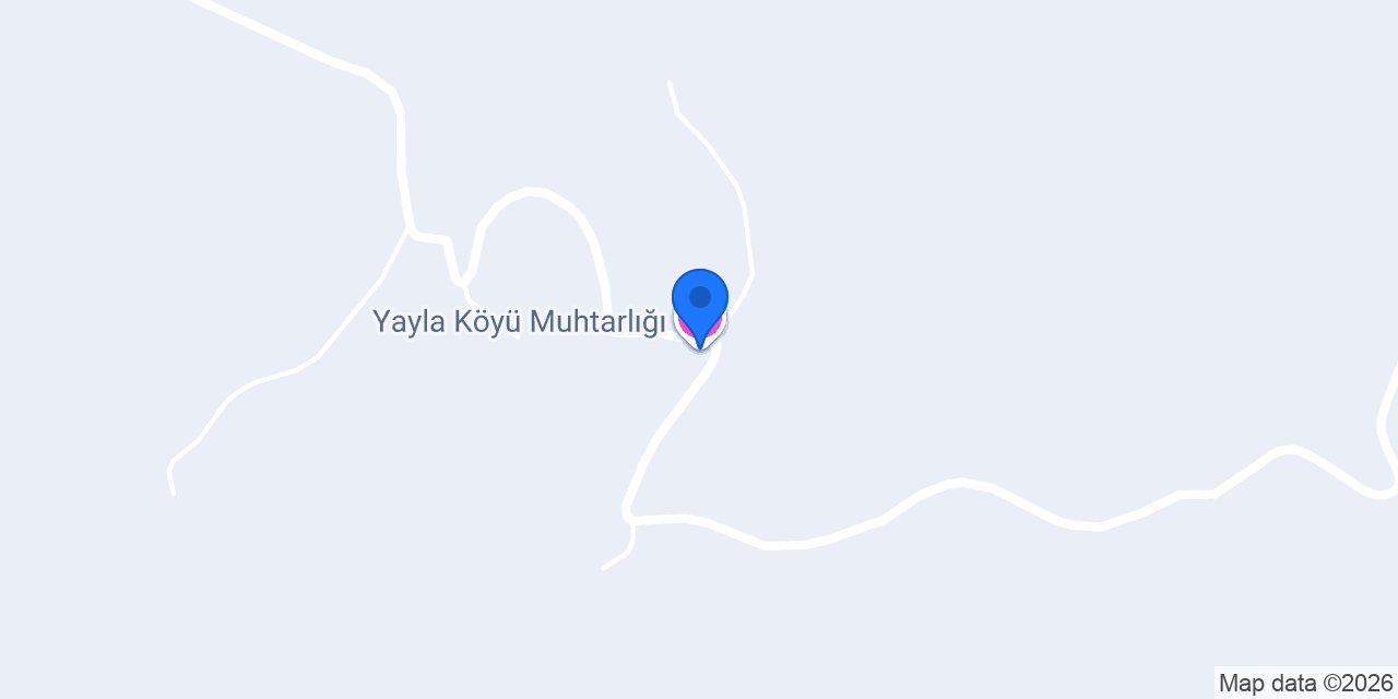 Yayla Köyü Muhtarlığı konumu