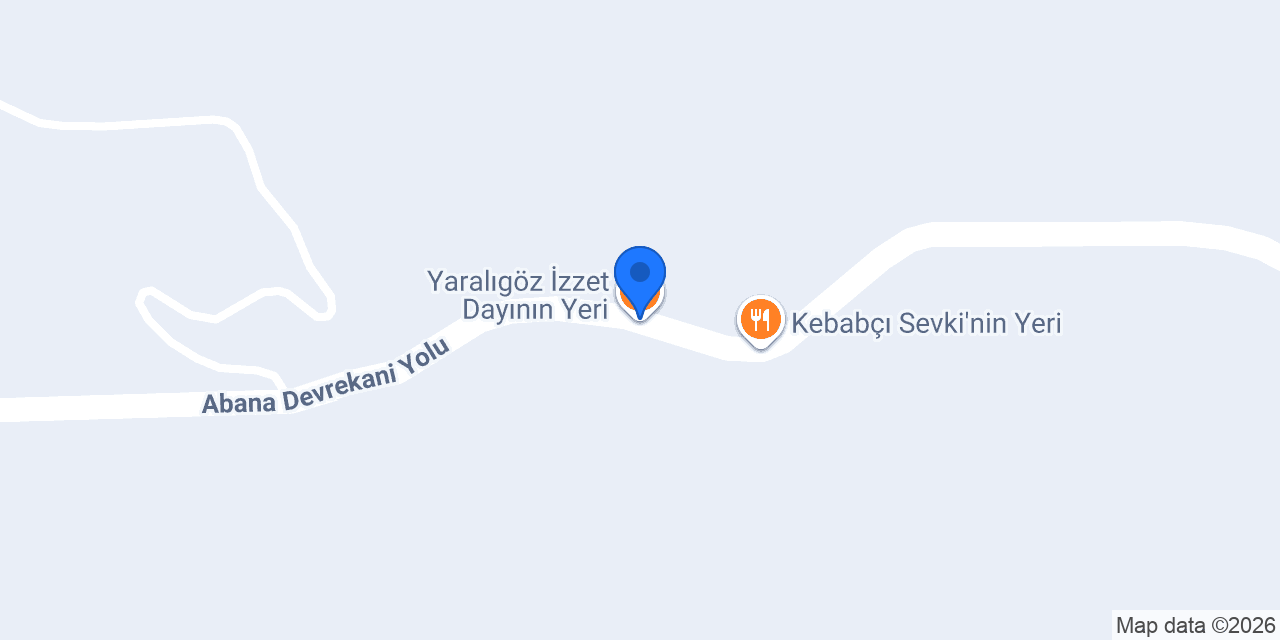 Yaralıgöz İzzet Dayının Yeri konumu