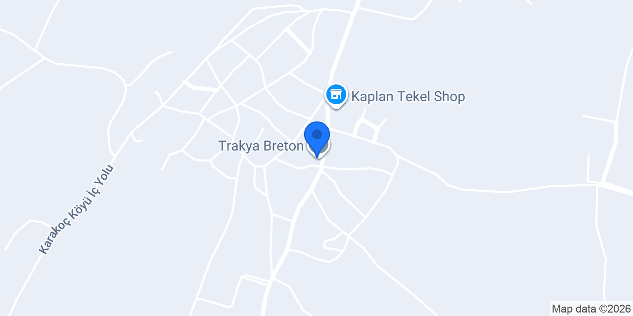 Trakya Breton konumu