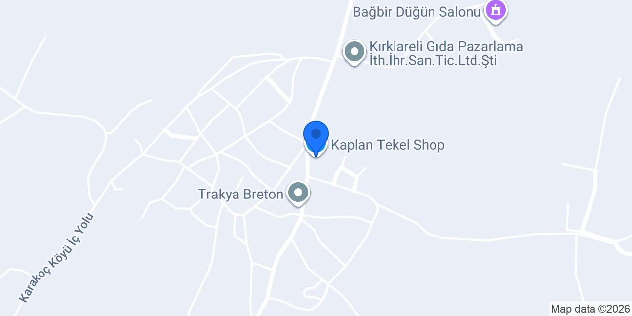 Kaplan Tekel Shop konumu