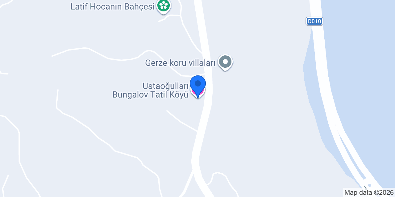 Ustaoğulları Bungalov Tatil Köyü konumu