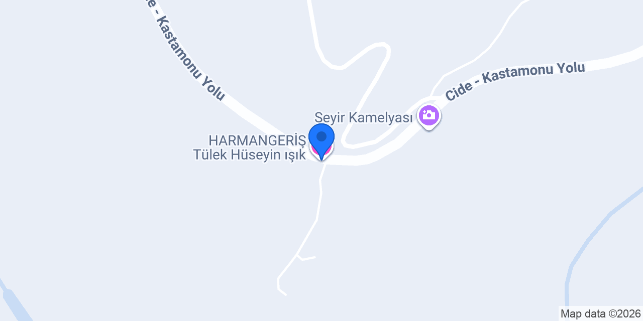 HARMANGERİŞ Tülek Hüseyin ışık konumu