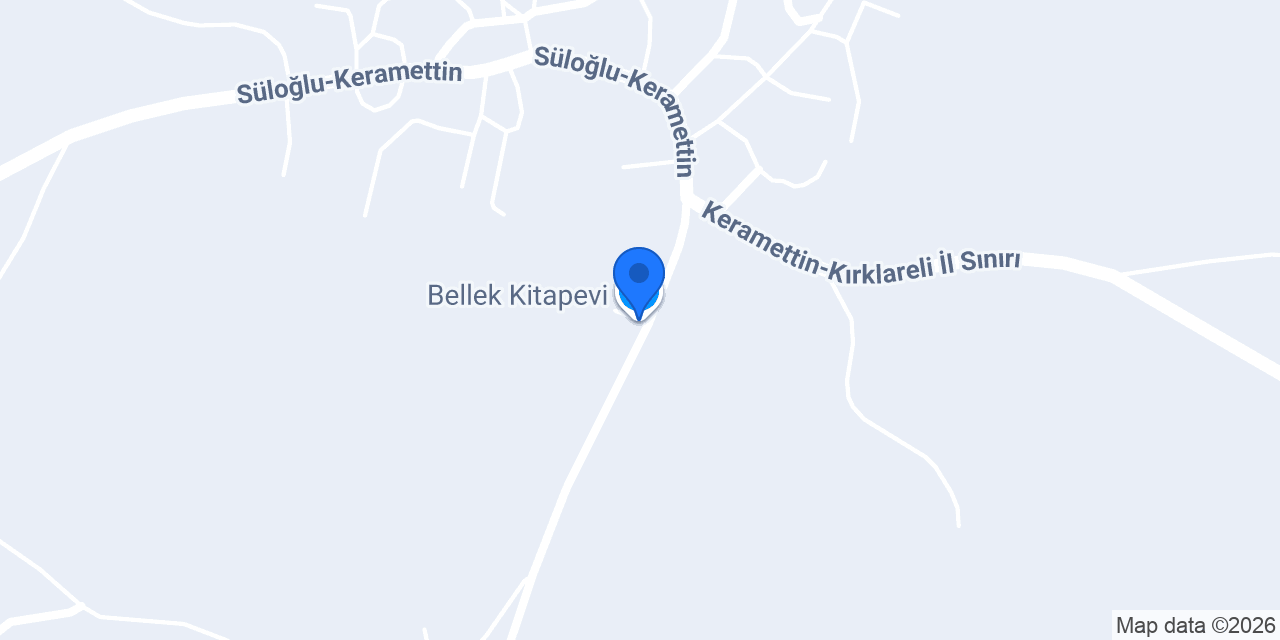 Bellek Kitapevi konumu