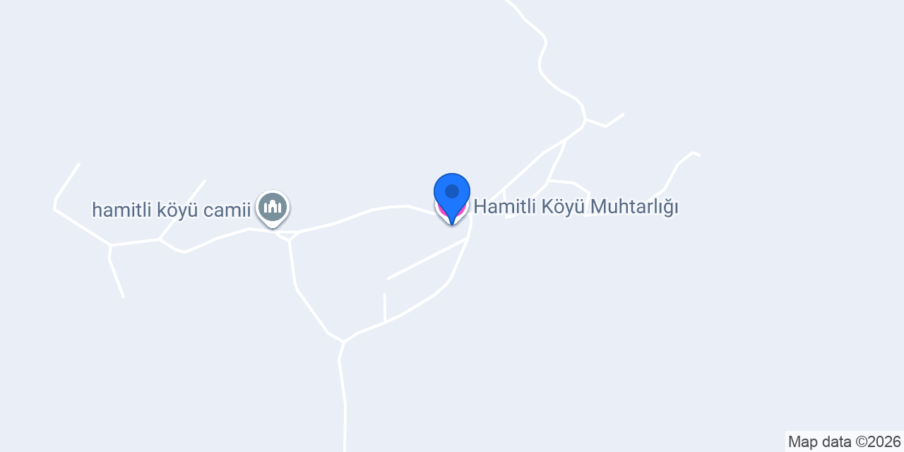Hamitli Köyü Muhtarlığı konumu