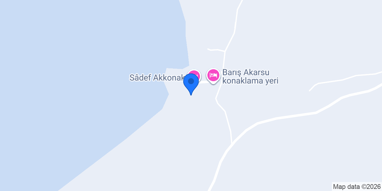 Akarsu Camping konumu