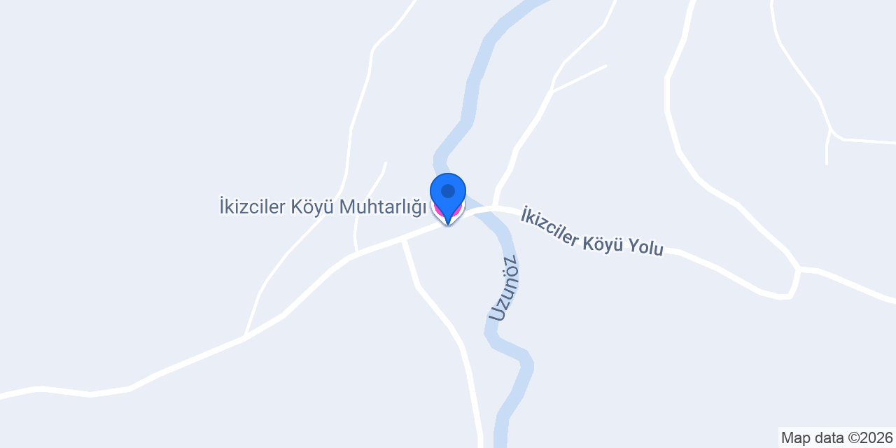 İkizciler Köyü Muhtarlığı konumu