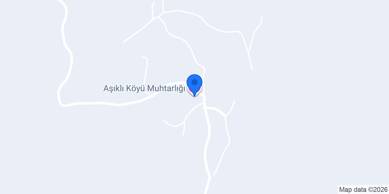 Aşıklı Köyü Muhtarlığı konumu