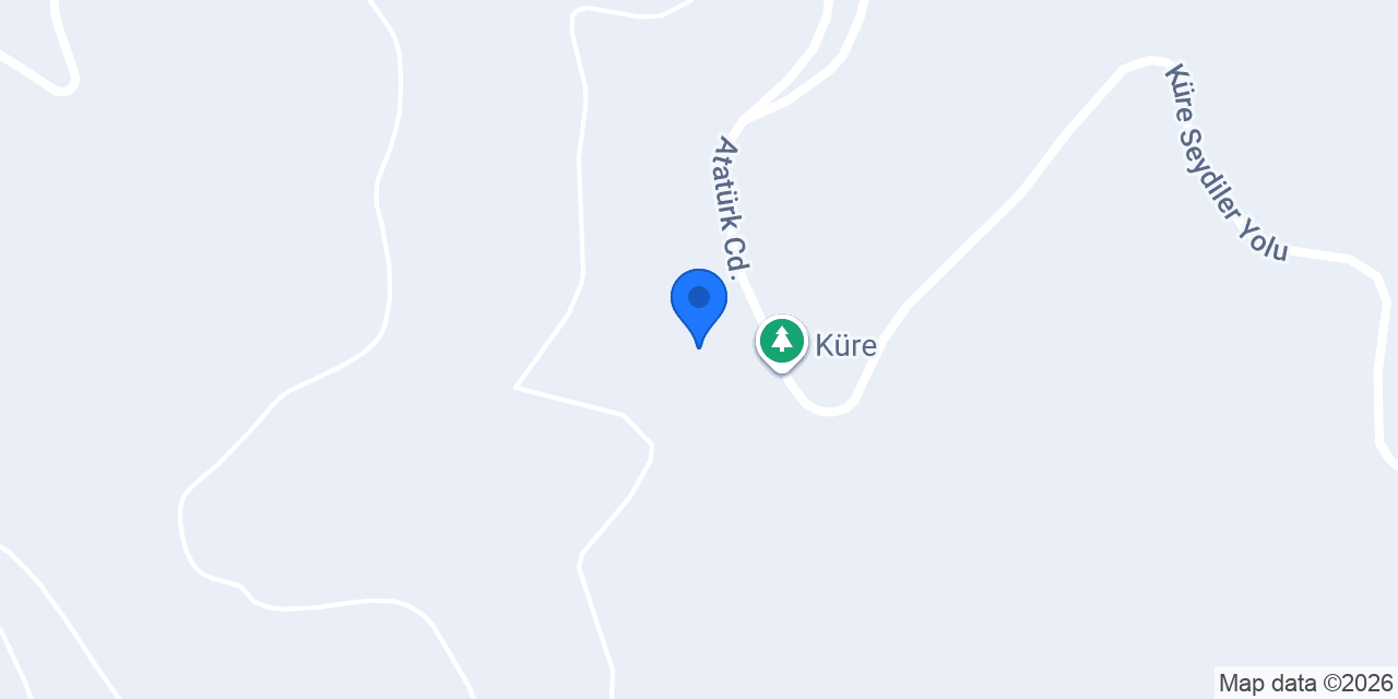 Ziraat Bankası Küre Şubesi konumu