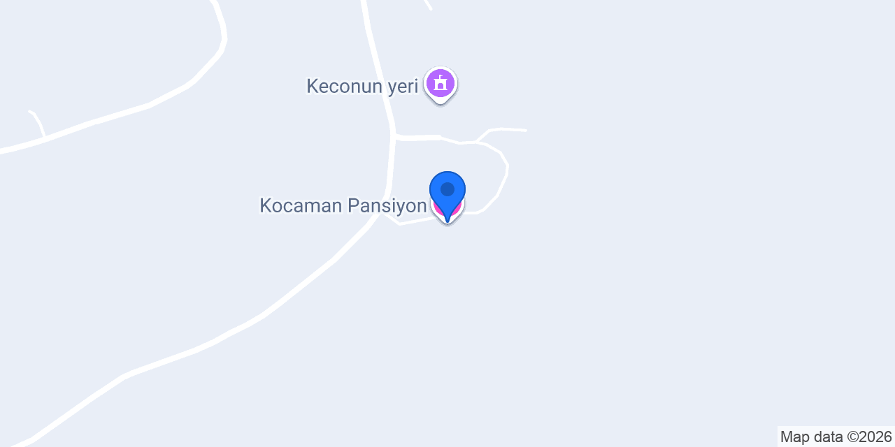 Kocaman Pansiyon konumu