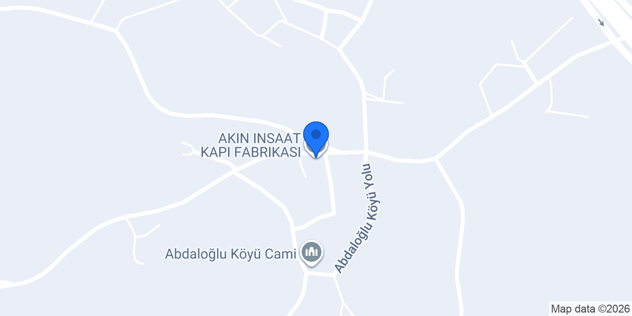 AKIN INSAAT KAPI FABRIKASI konumu